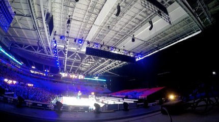 Time Lapse EuroBasket 2015 - Stade Pierre Mauroy Lille Métropole