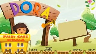 Dora games Dora the explorer Dora fairy cart wheels online flash game for little kids 2013 Cartoon 2