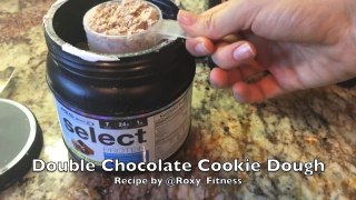 High Protein Recipes: Double Chocolate Chip Cookie Dough