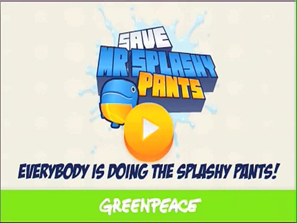 Mister Splashy Pants' holiday e-card