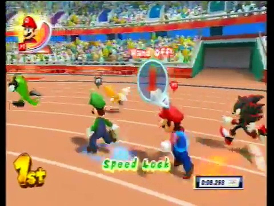 Mario & Sonic at the London 2012 Olympic Games - 4x100m Relay #2 (Team Mario)
