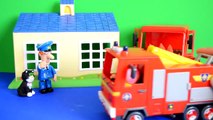 Fireman Sam  Peppa Pig Play doh Postman pat Van Fire Fire Engine  Story WOW