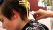 How to Cut Men's Kid's Hair Short Medium Layer Undercut  - Combpal Scissor Over Comb Guide Video 2
