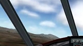 X-plane 8 Bombardier CL-415 Seaplane Virtual Cockpit Flight
