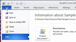 Save Word and PowerPoint Files as PDFs