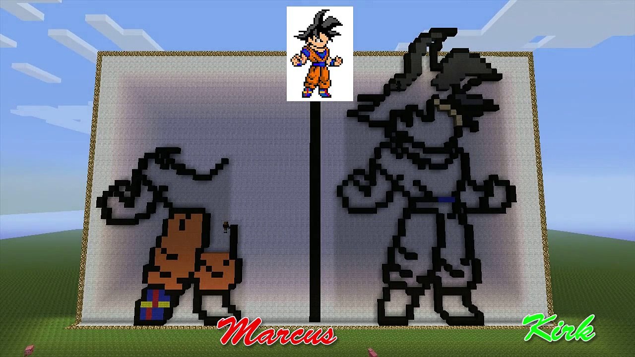 Featured image of post Dragon Ball Pixel Art Minecraft - A great place to find pixel art template grids, minecraft building ideas lists and much more for pc, xbox 360.