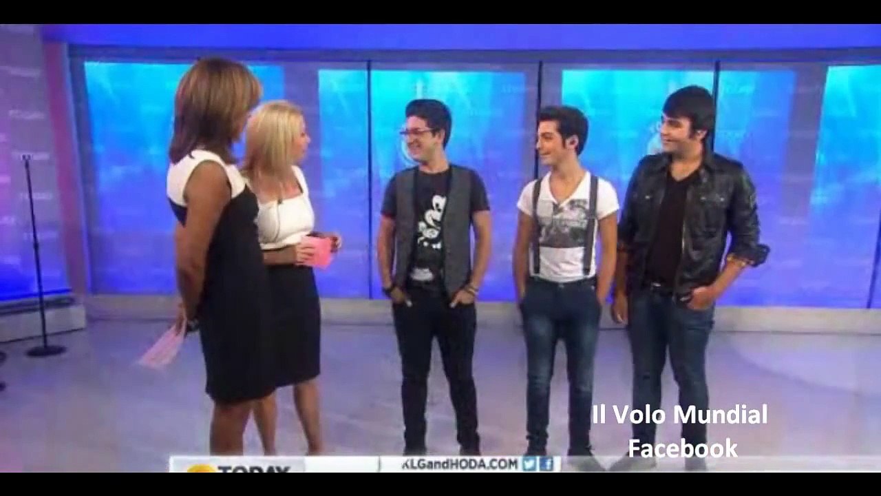 Il Volo performs 'Il Mondo' at the Today Show/  NEW