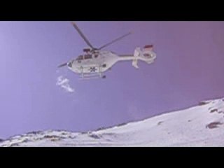 Hélicoptère évacuation EC135 Les Arcs