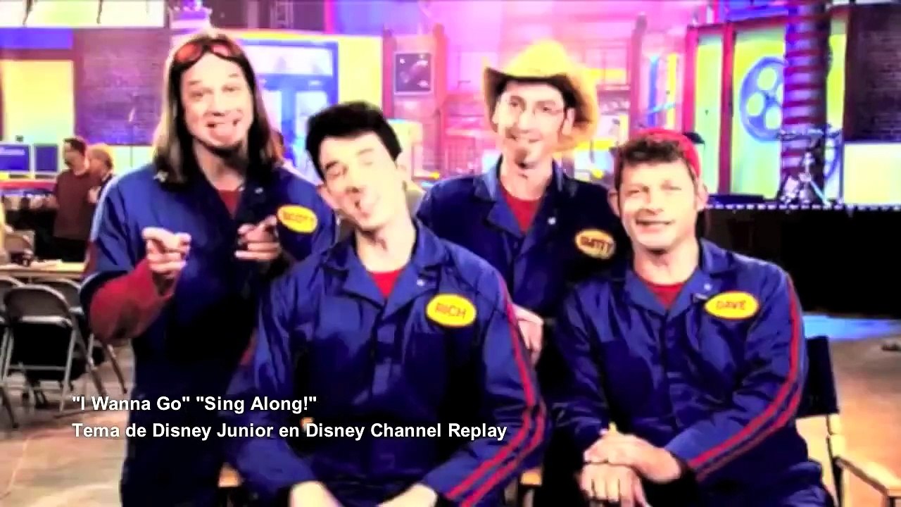 Disney Junior en Disney Channel Replay | "I Wanna Go" Sing-Along Promo (HD 720p)