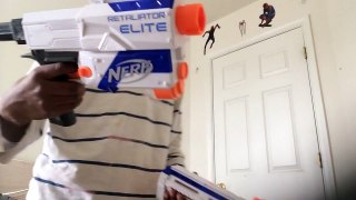 Nerf retaliator, vortex, and bow review plus shooting test