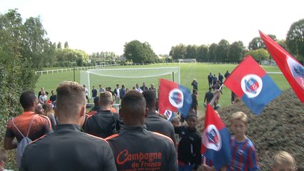 Entraînement du SMCaen à l'ASPTT Caen