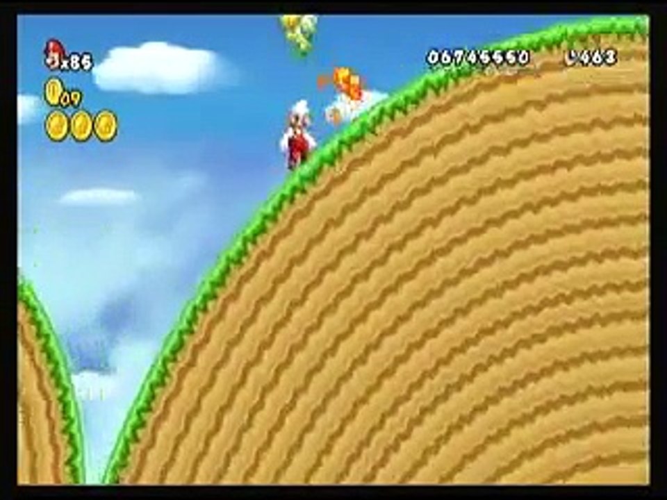 New Super Mario Bros Wii Custom level - Mario Galaxy - video Dailymotion