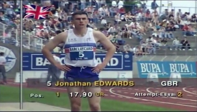 Jonathan Edwards 18m43 (+2.4 - WR Cancelled) | Villeneuve d'Ascq 1995
