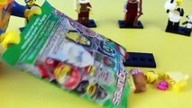 Lego Emmet Opening Lego Blind Bags by DisneyCarToys with Toy Story Buzz Lightyear Surprise Bags