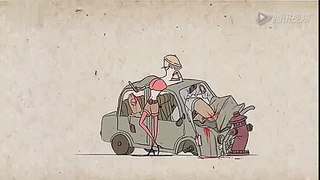 Very funny cartoon animation about smartphone addiction
