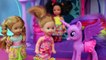 Frozen Kids ROLLER COASTER My Little Pony Dream Barbie Dolls Amusement Park Elsa Anna Cartoon Toys
