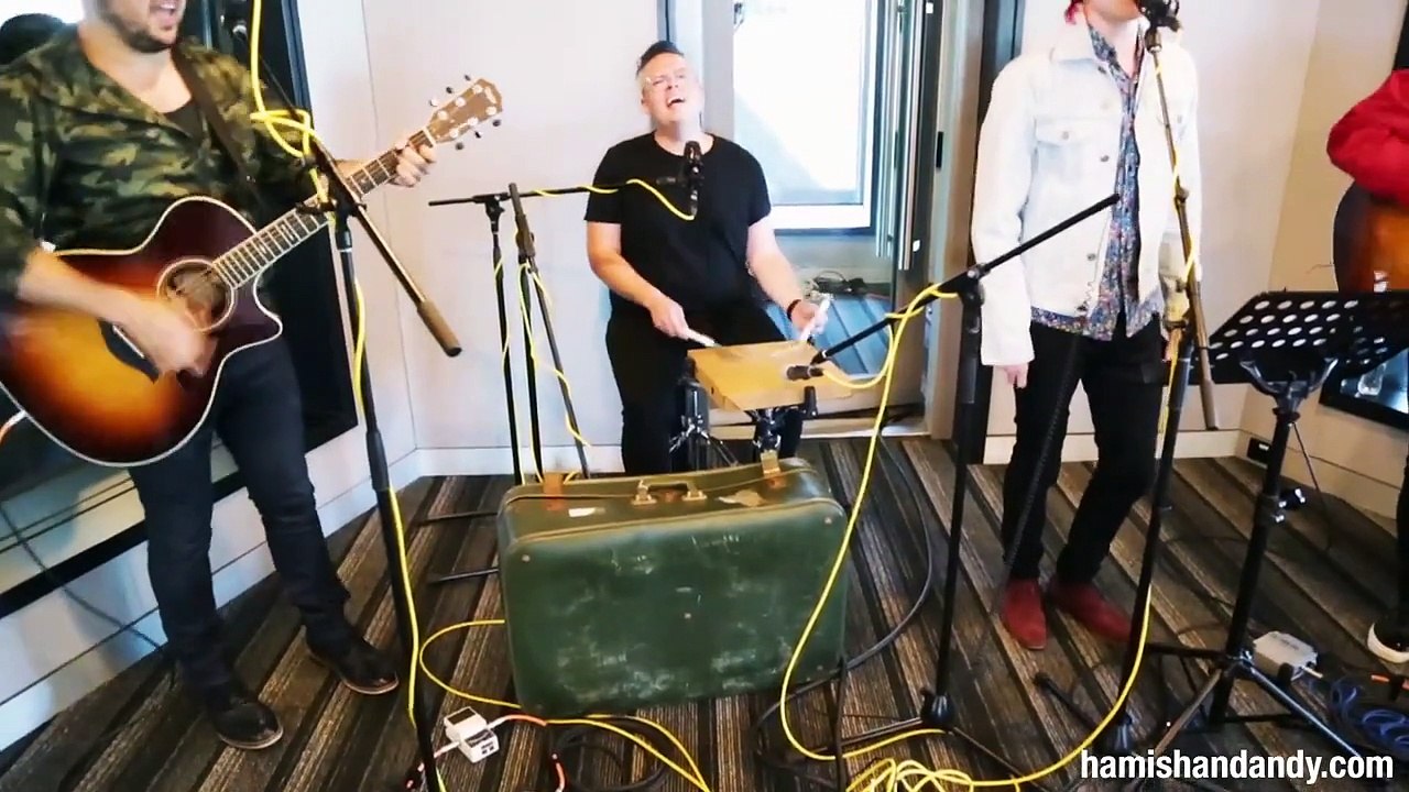 Walk The Moon - Shut Up and Dance (Acoustic on Hamish & Andy)