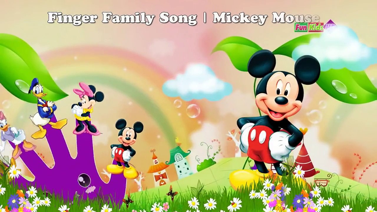 Finger Family Mickey Mouse - Finger Family Songs Nursery Rhymes Kids ...