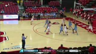 Highlights: Oliver, Zimmerman Combine for 54 as WBB Falls at Stony Brook