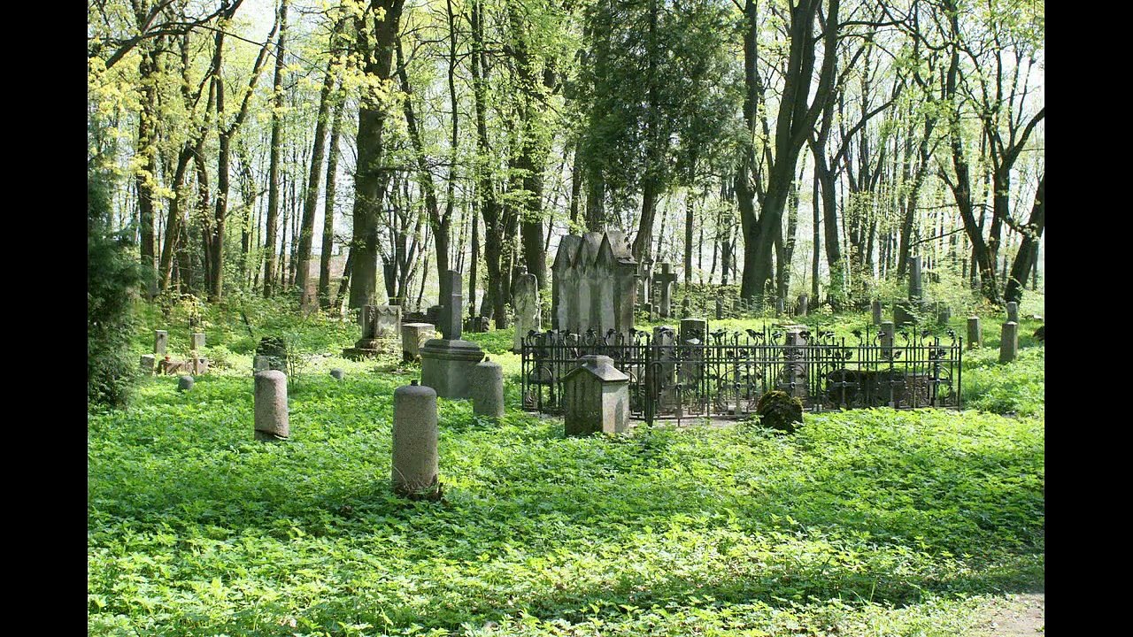 Martina Lutheran Church and Martina kapsēta "Cemetery".wmv