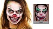 Scary Clown Face Painting | Ashlea Henson