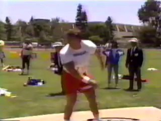 Randy Barnes Shot Put 23m12 (World Record) | Westwood 1990