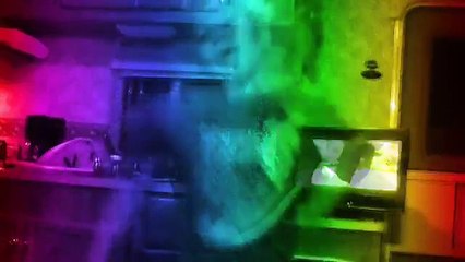 What kids do while camping.