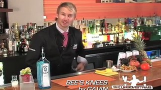Bees Knees Cocktail Recipe - BartenderOne Toronto Bartending School