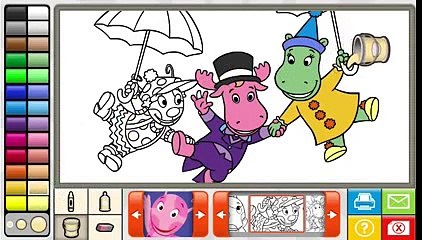 The Backyardigans: Coloring Book - Part 5