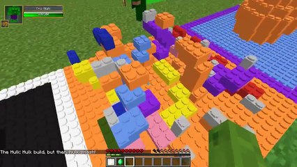 Minecraft School : LEGO BUILDING CHALLENGE!