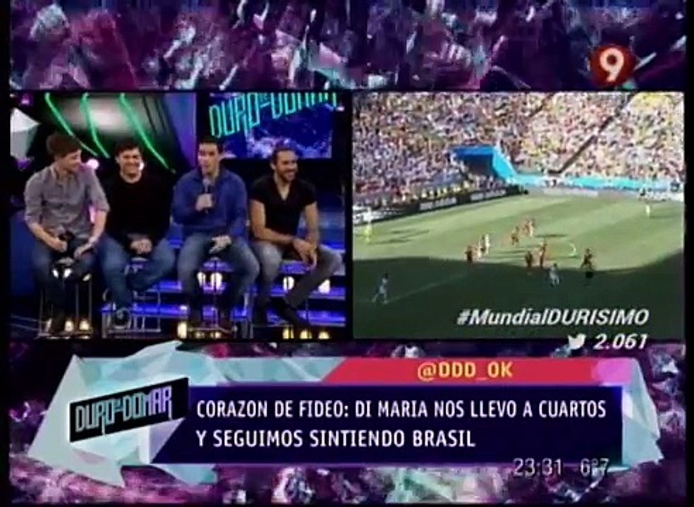 DEBATE CON JONAS GUTIERREZ - DOBERTI - SAPIO - PELEMBERG - DI MARIA EL JUGADO DEL PUEBLO - 01-07-14