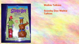 Scooby Doo Walkie Talkies