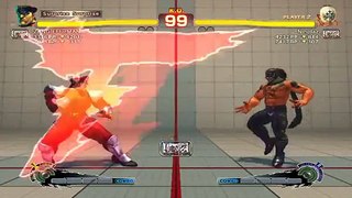Ultra Street Fighter IV battle: M. Bison vs El Fuerte (part3)