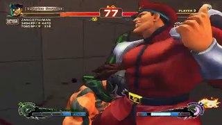 Ultra Street Fighter IV battle: M. Bison vs El Fuerte (part5/final)