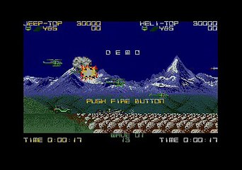 Silkworm Atari ST game intro