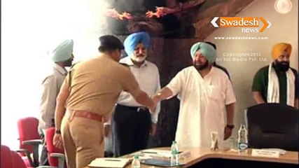 Capt Amarinder Singh take part in Sri Guru Ram Dass Jee International Airport's advisory meeting