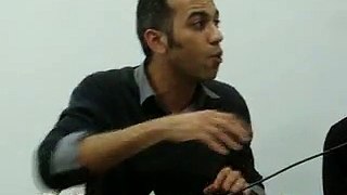 المدون حسام الحملاوى في مؤتمر ايام اشتراكية