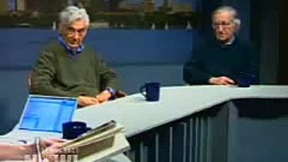 Noam Chomsky and Howard Zinn Democracy Now Interview 2of5