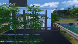 The Sims 4 Modern House NO CC - Modegant restyle