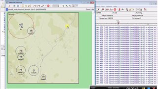 [Demo Simulation] Mobile sensor node in OMNeT++