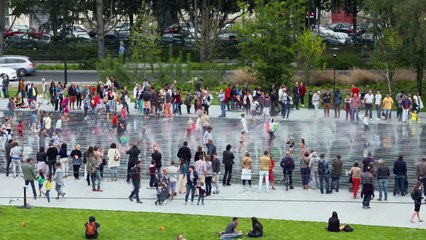 Le miroir d’eau a conquis son public