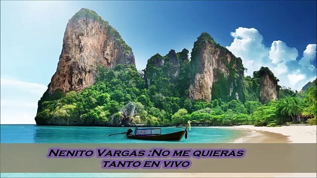 Nenito Vargas .no me quieras tanto EN VIVO (AUDIO HD) 2015