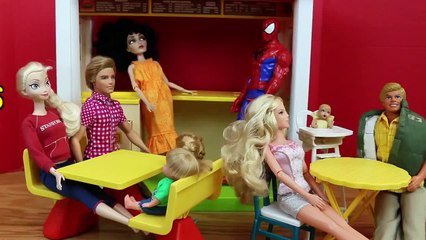 Frozen ELSA TWINS Baby Dolls Felicia and Alex ❤ Frozen Kids Barbie Family Parody Cartoon Toys