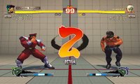 Ultra Street Fighter IV battle: M. Bison vs El Fuerte (part1)