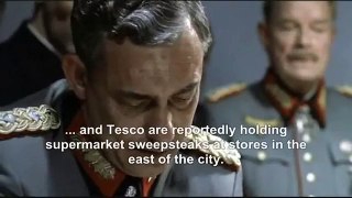 Hitler Rants About Everyone Telling Tesco Horse Meat Burger Jokes