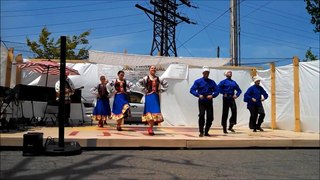 Russian dancers Festival Troika Erie, PA ensemble Barynya