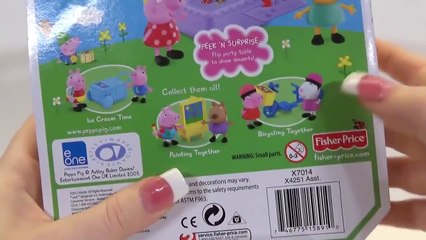Peppa Pig Birthday Party Peek N Surprise Toy Playset Nickelodeon