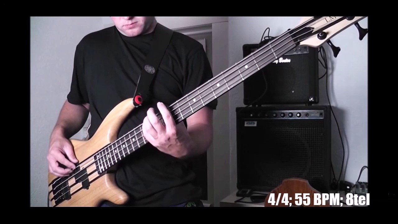 Fingerübung Bass 45-80 BPM Juli 2015
