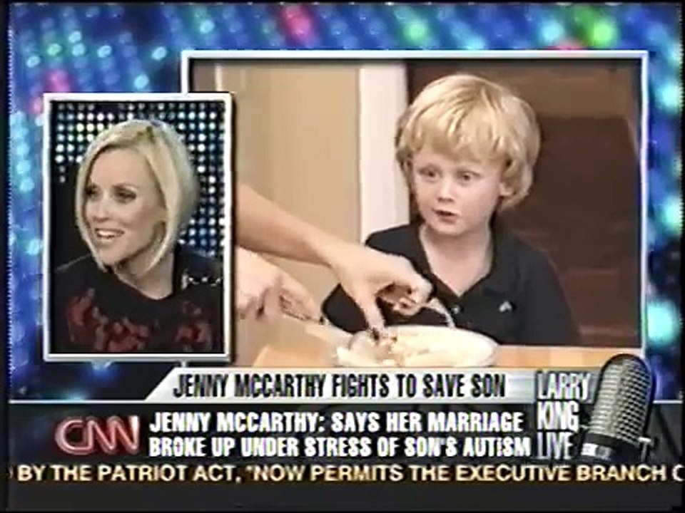 Jenny McCarthy on Autism - Larry King - Part 2