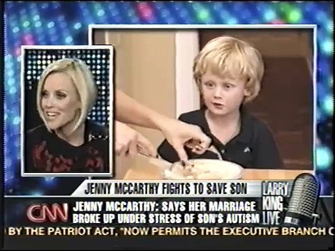 Jenny McCarthy on Autism - Larry King - Part 2